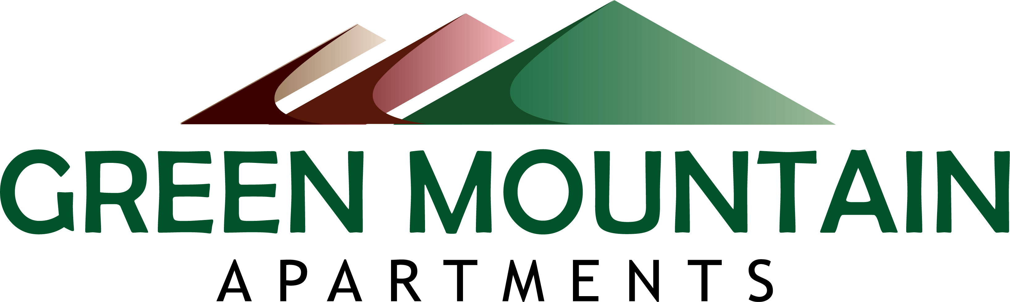 The image shows a logo with the words "GREEN MOUNTAIN" and a graphic of a mountain range.
